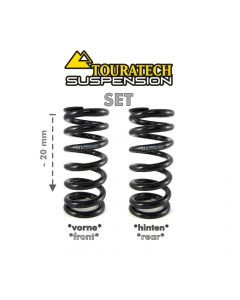 Replacement springs Height lowering kit -20mm, for BMW R1200GS(LC) 2013-2016 "Original shocks with BMW Dynamic ESA"